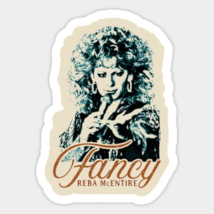 Reba is Fancy Sticker